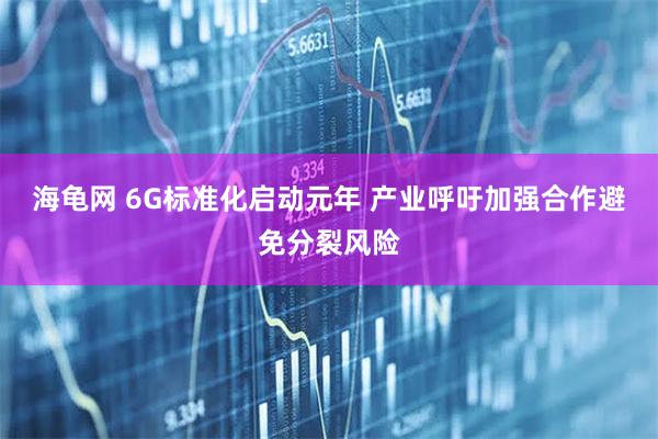 海龟网 6G标准化启动元年 产业呼吁加强合作避免分裂风险
